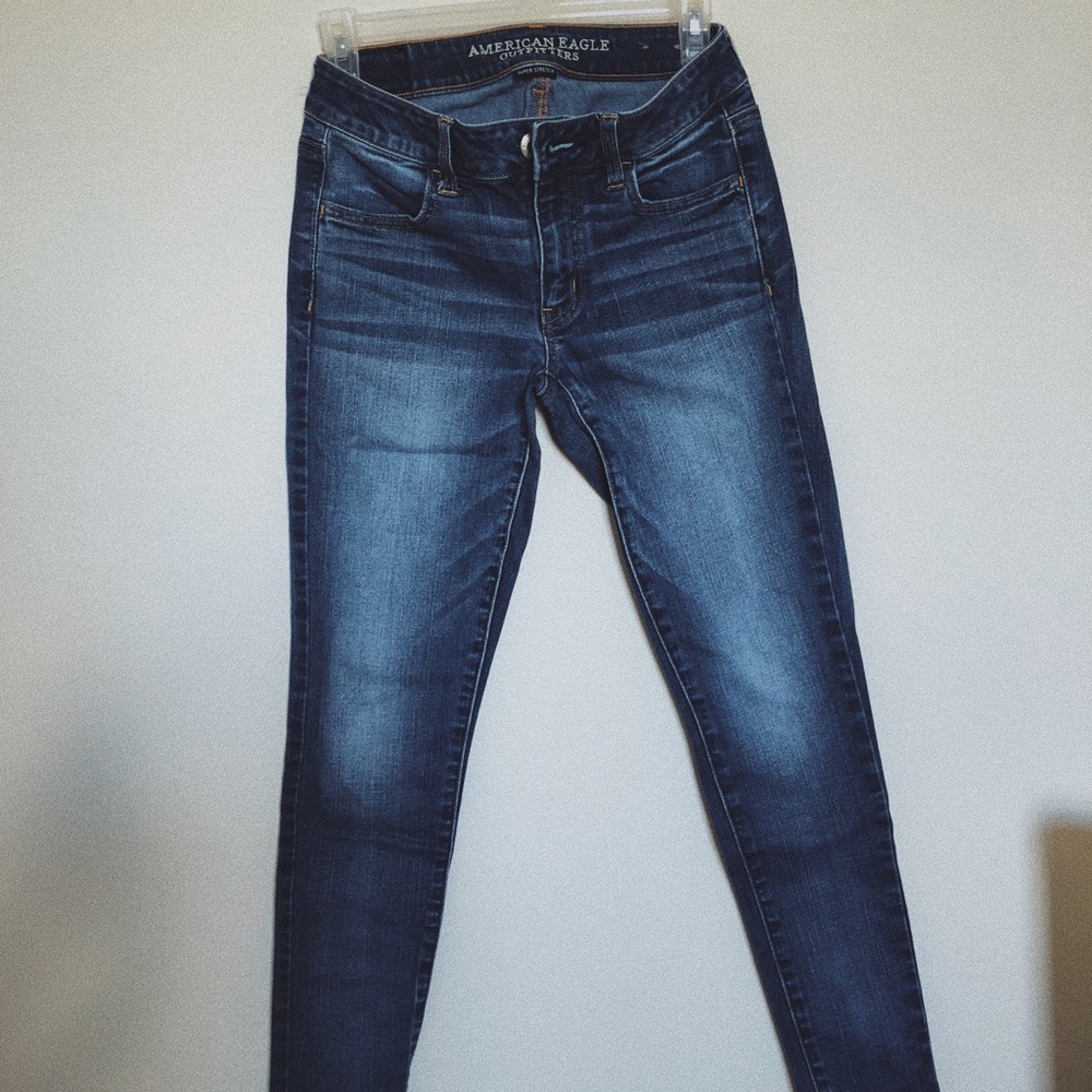 American Eagle Super Stretch Skinny Jeans Short